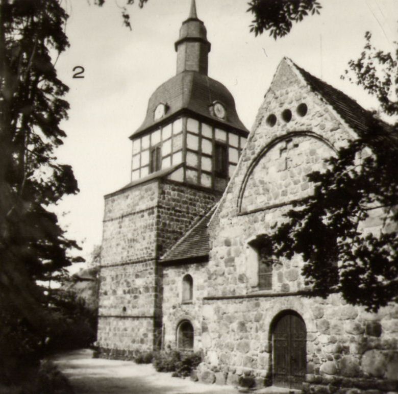 Kirche in Wusterwitz 1985